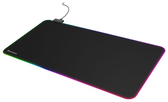 Mauspad  Boron 500 XXL RGB (Schwarz) 