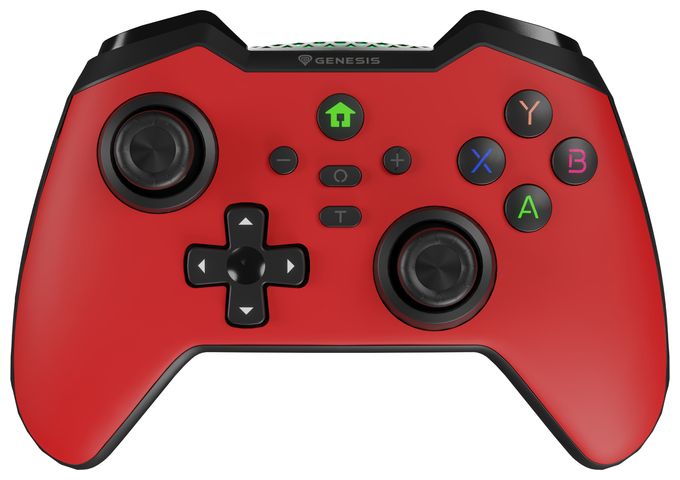 Analog / Digital Gamepad für Android, MAC, Nintendo Switch, PC, iOS  Mangan 400 (Rot) 
