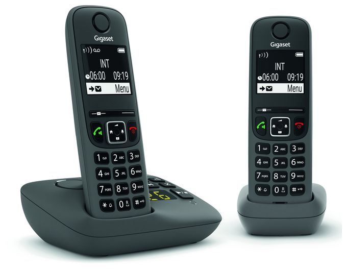 Analoges/DECT-Telefon  AE690A Duo (Anthrazit) 