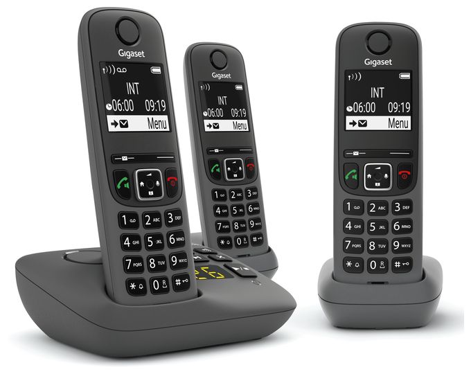 Analoges/DECT-Telefon  AE690A Trio (Anthrazit) 