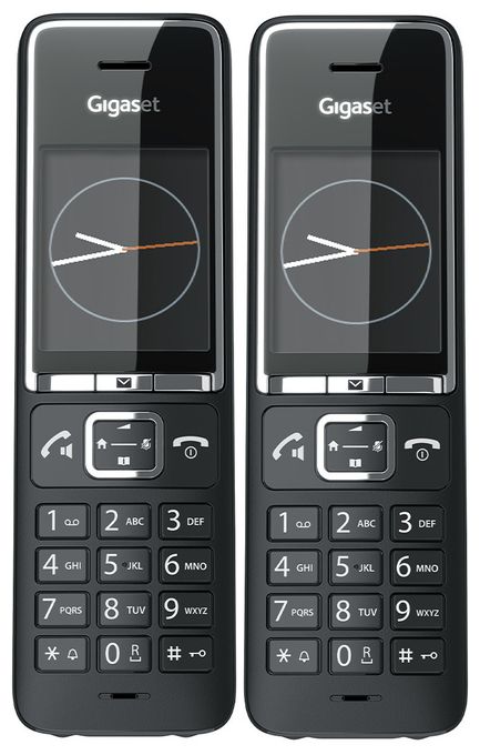 Analoges/DECT-Telefon  Comfort 550HX Duo (Schwarz) 
