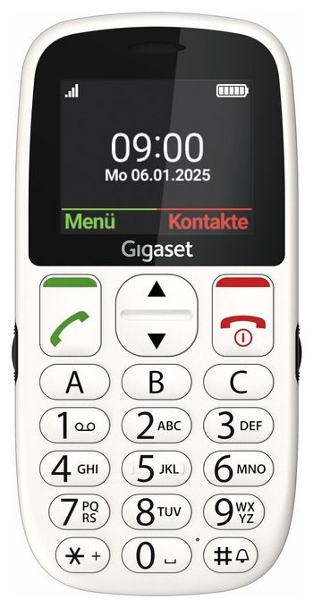 2G Smartphone 5,59 cm (2.2 Zoll) 0,3 MP Single SIM (Pearl white) GL395 