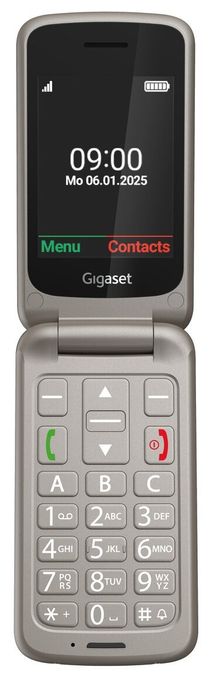 2G Smartphone 7,11 cm (2.8 Zoll) 0,3 MP Single SIM (Titanium silver) GL595 