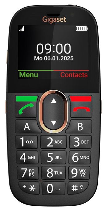 4G Smartphone 5,87 cm (2.31 Zoll) 2 MP Single SIM  GL695 (Schwarz) 