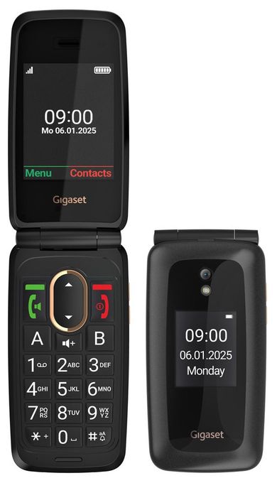 4G Smartphone 7,11 cm (2.8 Zoll) 2 MP Single SIM  GL795 (Schwarz) 