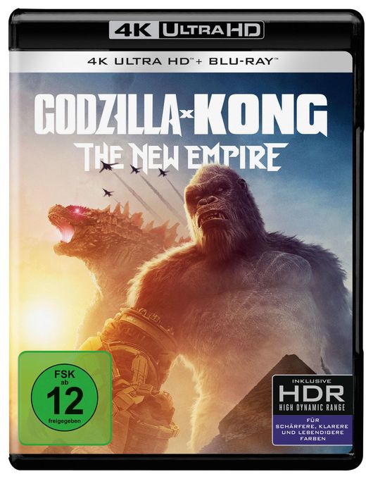 Godzilla x Kong: The New Empire (4K Ultra HD BLU-RAY + BLU-RAY) 