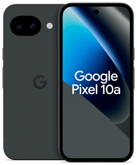256 GB 5G Smartphone 16 cm (6.3 Zoll) Android 48 MP Dual Kamera Dual Sim WiFi 6E  Pixel 10a (Schwarz) 