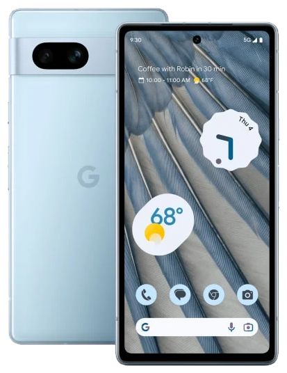 128 GB 5G Smartphone 15,5 cm (6.1 Zoll) Android 64 MP Dual Kamera Dual Sim WiFi 6E (Sea) Pixel 7a 