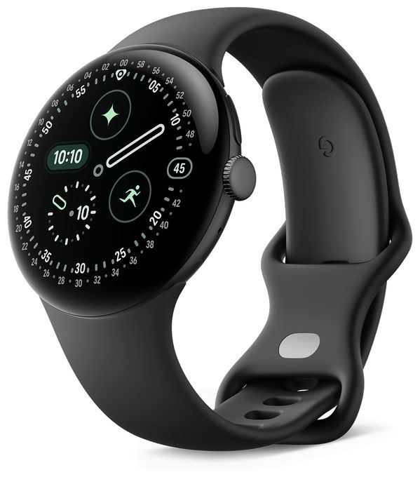 45 mm S/L Smartwatch Rund IP68 72 h 320 ppi 4G  Pixel Watch 4 (Schwarz) 