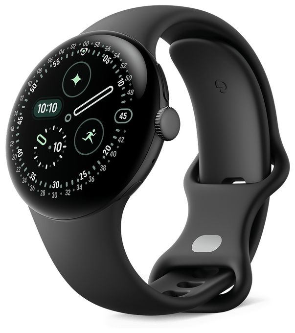 41 mm S/L Smartwatch Rund IP68 36 h 320 ppi 4G  Pixel Watch 4 (Schwarz) 