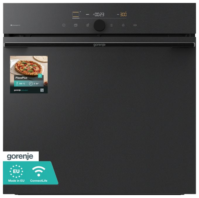 Einbaubackofen AutoClean BO3PYEI016 GO66MB Pizza350C 
