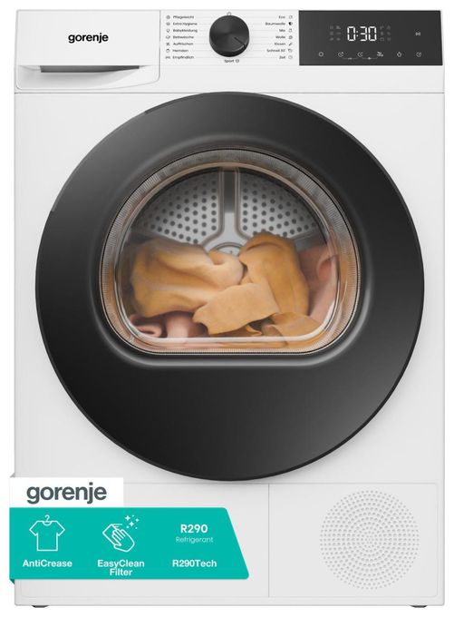 G200 Freistehender Wäschetrockner mit Wärmepumpe, 8 kg 