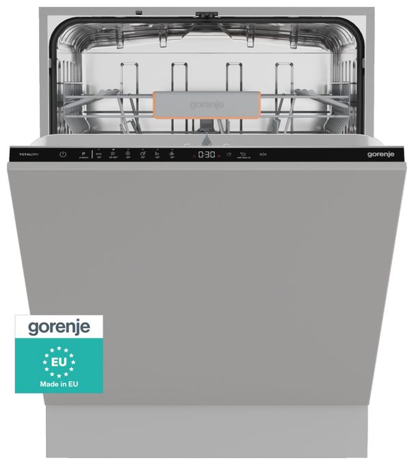 60 cm Geschirrspüler vollintegriert (ohne Front) Leise 14 Maßgedecke Auto Open GV642C65 
