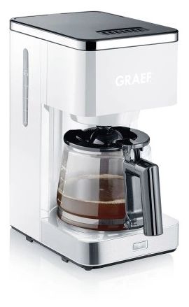 10 Tassen Filterkaffeemaschine 1,2 l  FK401 (Weiß) 