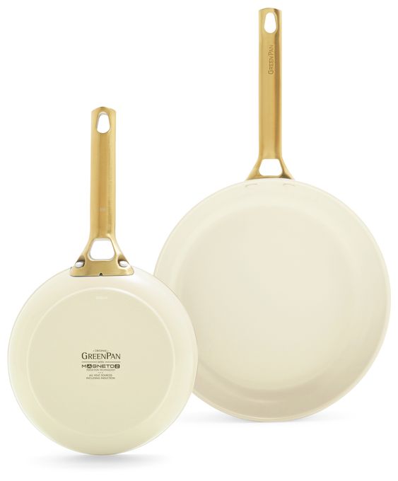  Padova Reserve Bratpfanne 2-er Set 20+26cm (Cremefarben) 