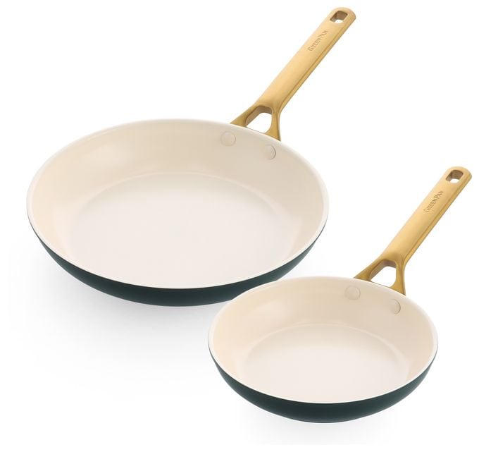 Padova Reserve Bratpfanne 2-er Set 20+26cm (Grün) 
