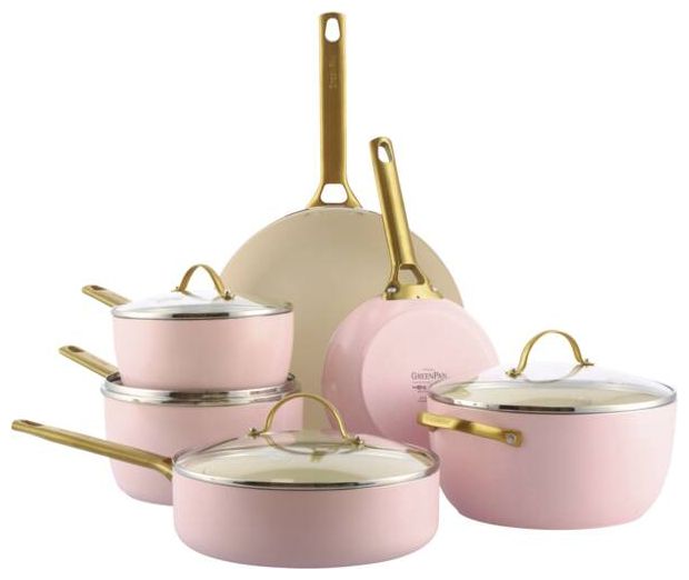  Padova Reserve Kochtopfset 6-teilig (Gold, Rose) 