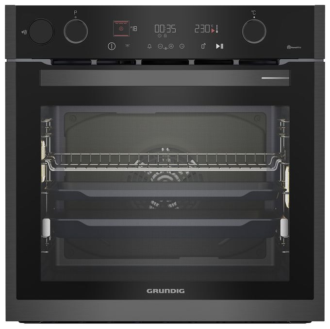 Einbaubackofen groß Dampfgaren AutoClean GEBD19401DXHI 