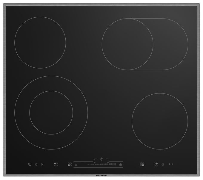 60 cm Glaskeramik Kochfeld/Herdplatte 4 Zone(n) GIEV624430E autarkes 