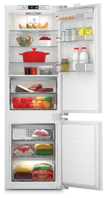 125 l / 72 l Einbau Kühl-/Gefrierkombination 204 kWh NoFrost GKNI25752FN 