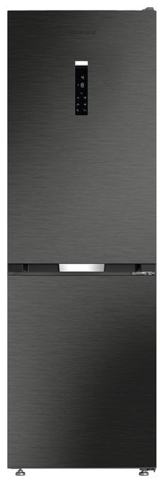 215 l / 109 l Kühl-Gefrierkombi freistehend NoFrost 199 kWh Jahr  GKPN66840LXRW (Edelstahl) 