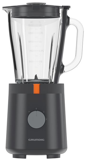 1,5 l Standmixer 2 Geschwindigkeiten 600 W  SM5320 (Anthrazit, Grau) 