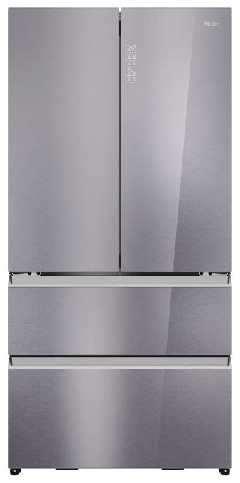 Side-by-Side Kühl-/ Gefrierkombination 449 l / 254 l 365 kWh NoFrost 1900 mm x 905 mm  HFR79F19EFGK (Edelstahl) 