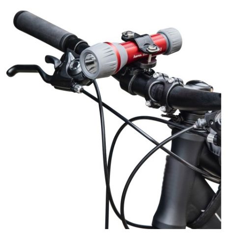 Hama 00136674 Universal-Taschenlampen-Halter für Fahrradlenker 360° drehbar  bei Boomstore