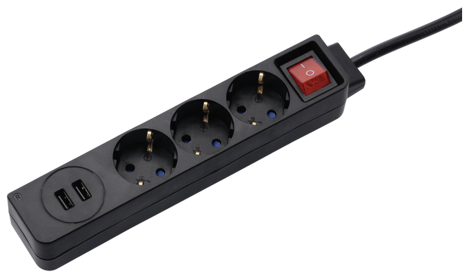 10 mm² Strom-Anschlußkabel Hama Powerflex-Kabel Rot 