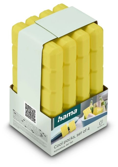  002920 Kühlakkus 4er Pack (Gelb) 