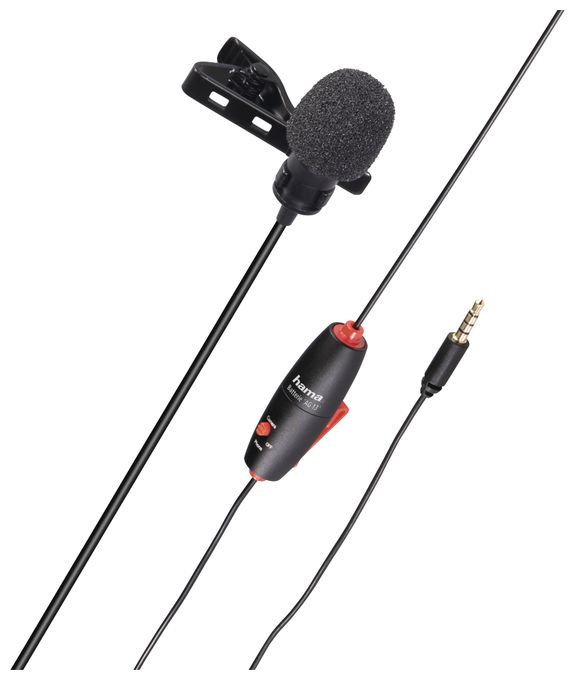 Kabelgebunden Aufsteckbares Mikrofon 3,5 mm (1/8")  004634 Smart Smart (Schwarz) 