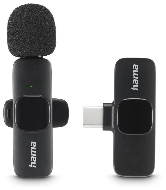 kabellos Lavalier-/Aufsteckmikrofon USB  004680 Smart Wireless (Schwarz) 