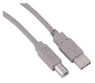 0,48 Gbit/s Stecker USB A auf USB B 3 m  029100 (Grau) 
