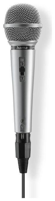 Kabelgebunden  046004 Jam Star Kabelgebunden Karaoke-Mikrofon 3,5 mm (1/8")  Silber (Silber) 