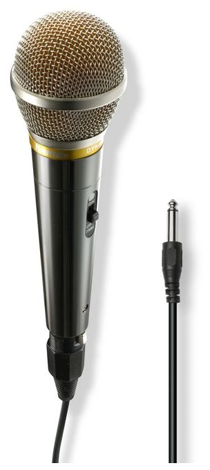 Kabelgebunden  046006 Vocal Pro Kabelgebunden Dynamisches Mikrofon 6.35 mm (1/4")  Schwarz (Schwarz) 