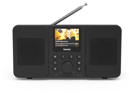 Bluetooth DAB, DAB+, FM Radio Persönlich  054257 DIR10 (Schwarz) 