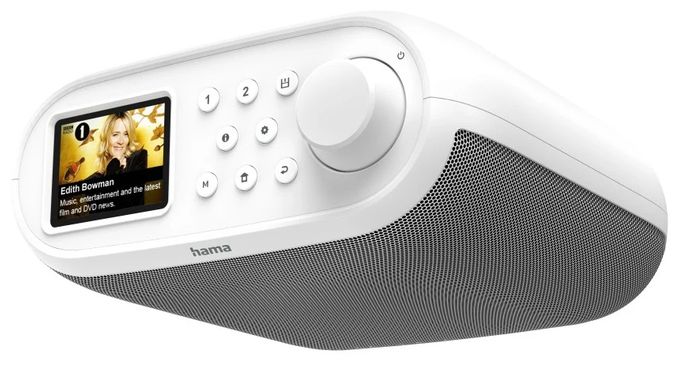 Bluetooth DAB, DAB+, FM Radio Internet  054259 DIR400 (Weiß) 
