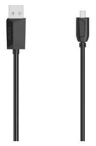 0,48 Gbit/s Stecker Mini-USB B auf USB A 1,5 m  074261 (Schwarz) 