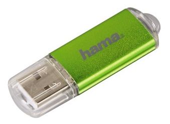 USB Typ-A Stick 64 GB  104300 Laeta (Grün, Transparent) 