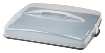 Rechteck 111497 Blechkuchen-Transportbox 