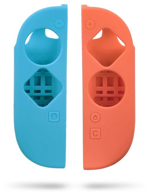 Schutz-Set Nintendo Switch 2  115538 Schutzhüllen Joy-Con (Blau, Rot) 