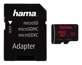 MicroSDXC Speicherkarte 64 GB Klasse 3 123979 