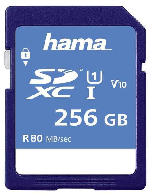SDXC Speicherkarte 256 GB Klasse 10 123997 