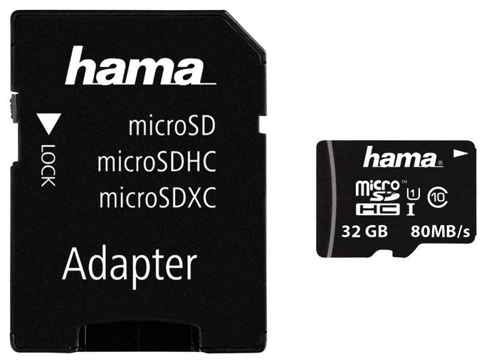 MicroSDHC Speicherkarte 32 GB Klasse 10 124151 
