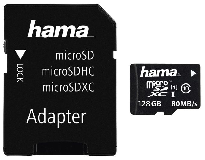 MicroSDXC Speicherkarte 128 GB Klasse 10 124158 