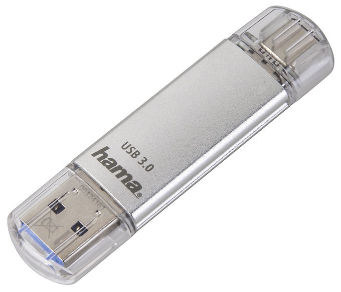 USB Type-A / USB Type-C Stick 32 GB  124162 C-Laeta (Silber) 