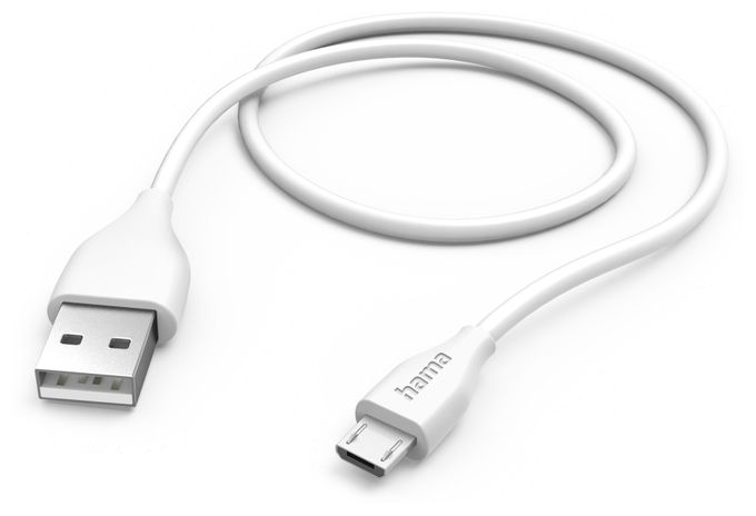 0,48 Gbit/s Stecker USB A auf Micro-USB B 1,5 m  125102 (Weiß) 