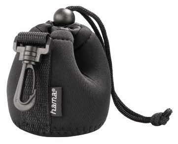  126693 Objektivbeutel Neopren (Schwarz) 