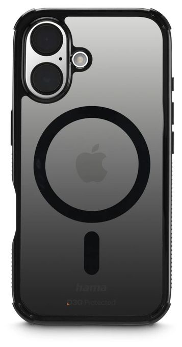 Cover für Apple iPhone 16  136841 Extreme Protect (Schwarz) 