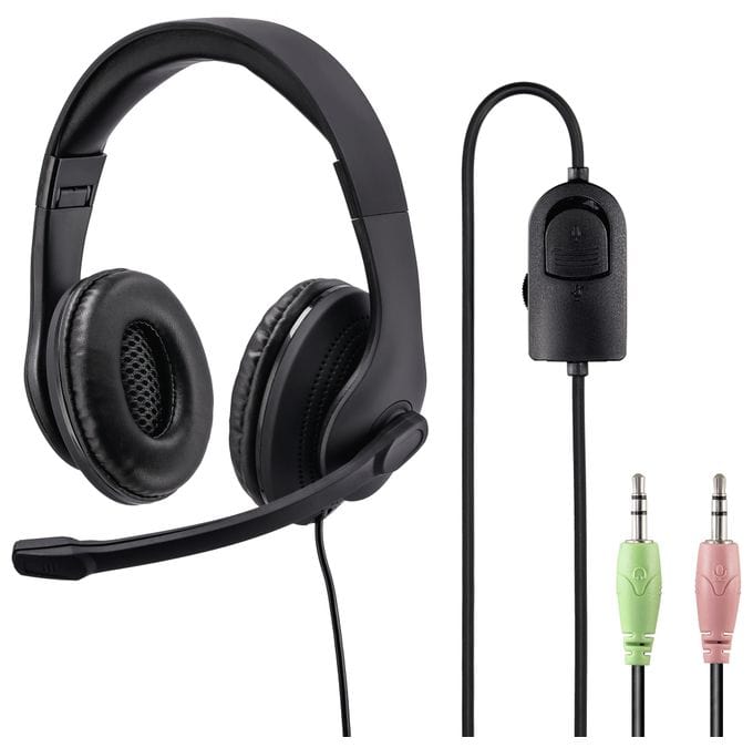 Over Ear Kopfhörer Kabelgebunden  139923 HS-P200 (Schwarz) 